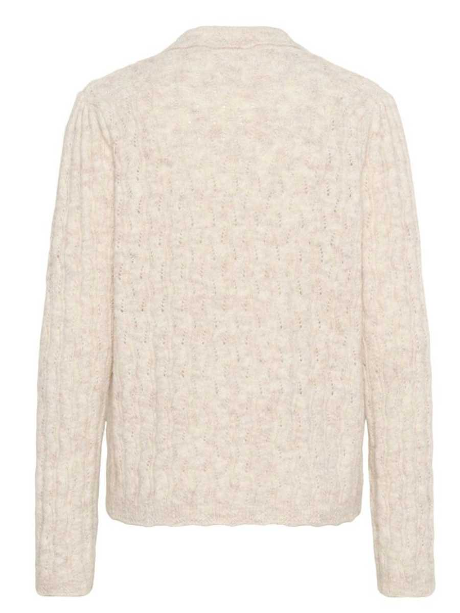 Cream Junah pullover neulepusero, Oat melange