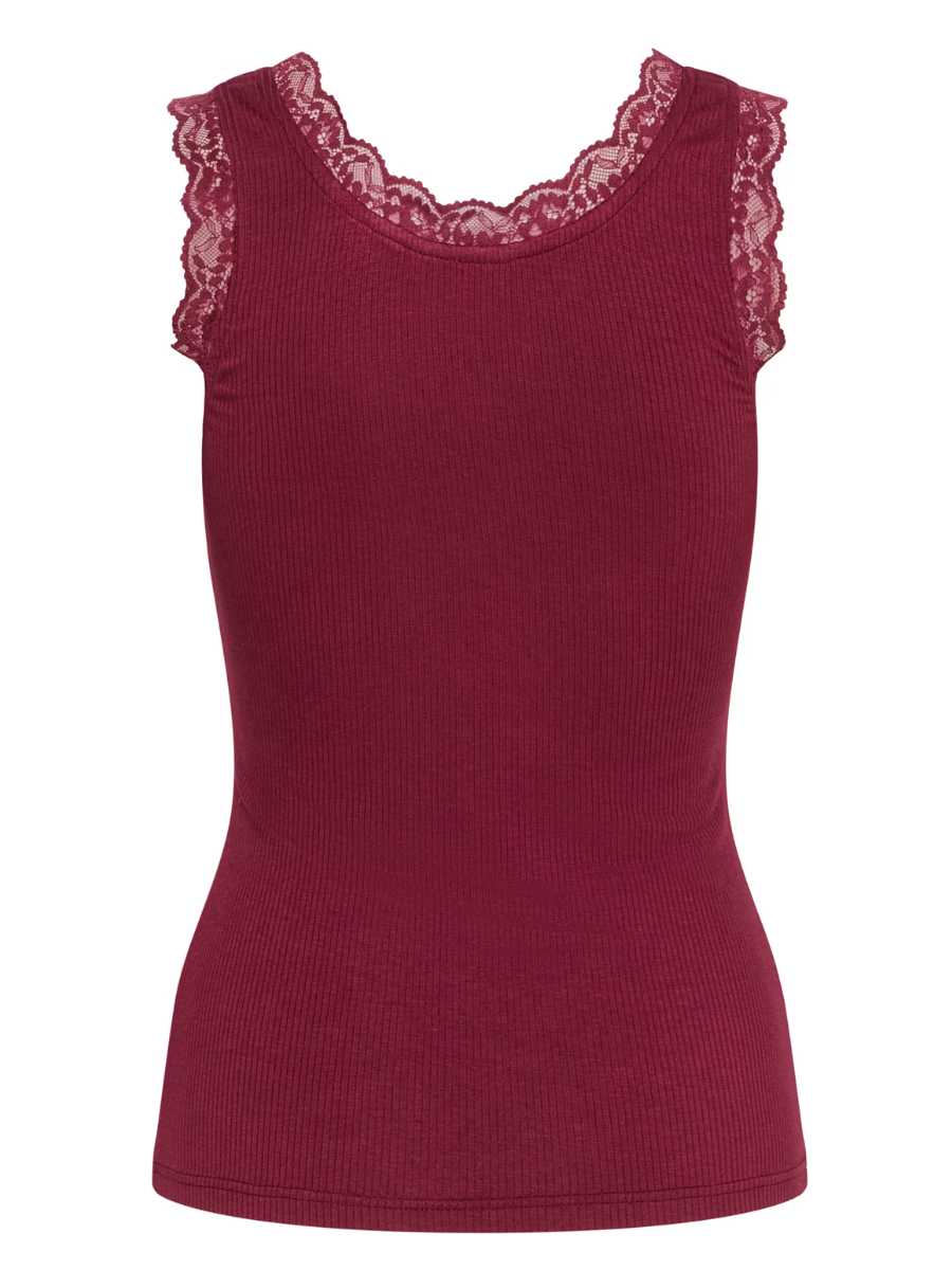 Kaffe Omi viskoositoppi, burgundy