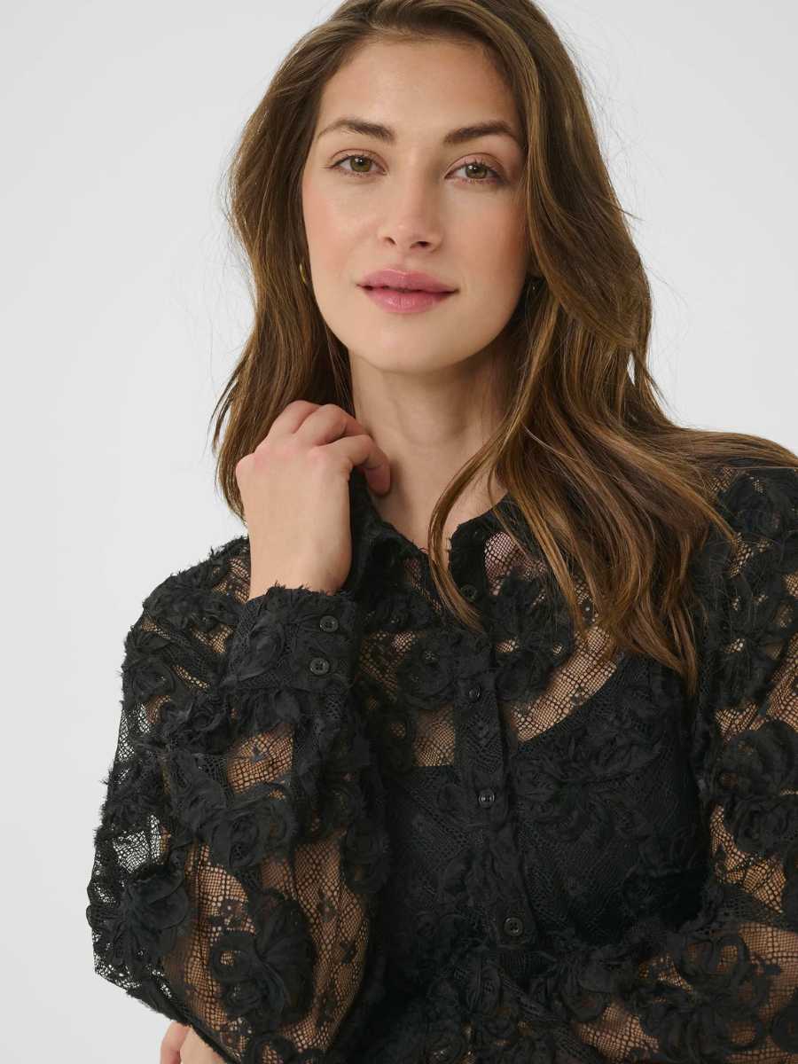 Rory paitapusero, musta