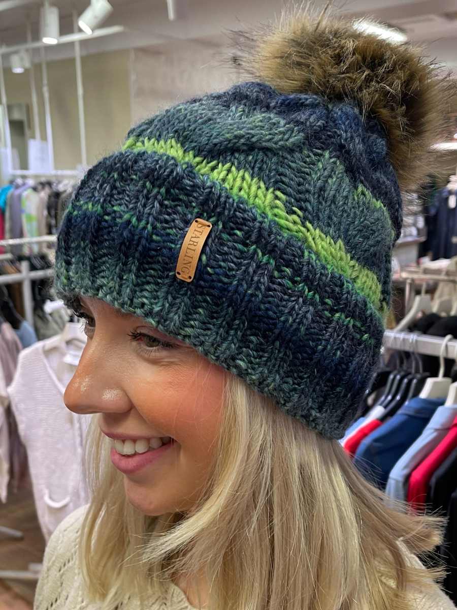 Starling Pulia tupsupipo, ruska ja vihreä