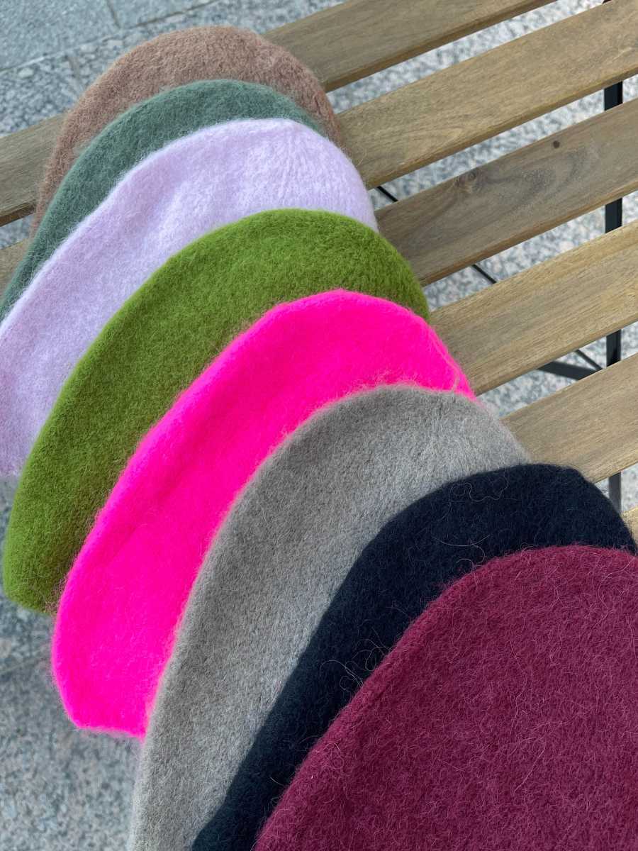 Baby alpakka pipo, eri värejä