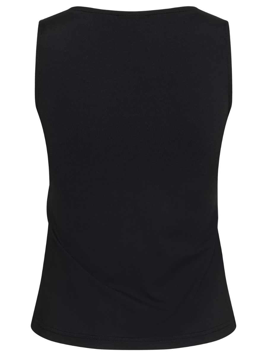 KA Arina toppi valkoinen, musta, viininpunainen