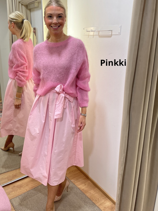 Säde mohairneule pitkähihainen, eri värejä