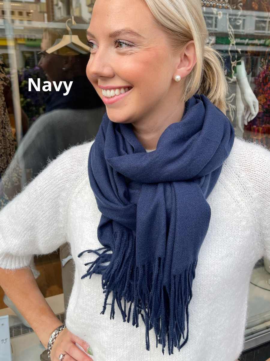 Cashmerehuivi, eri värejä