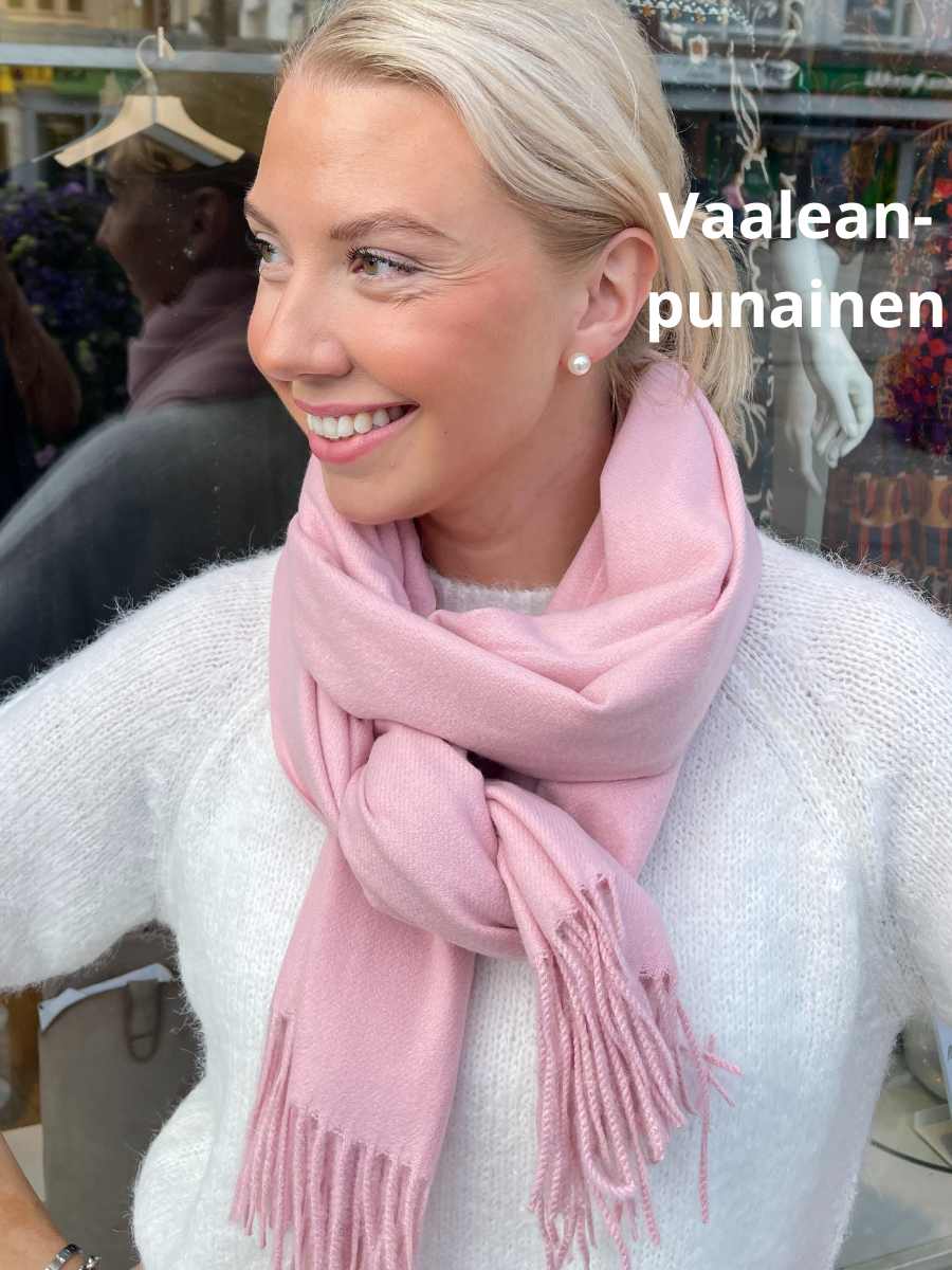 Cashmerehuivi, eri värejä