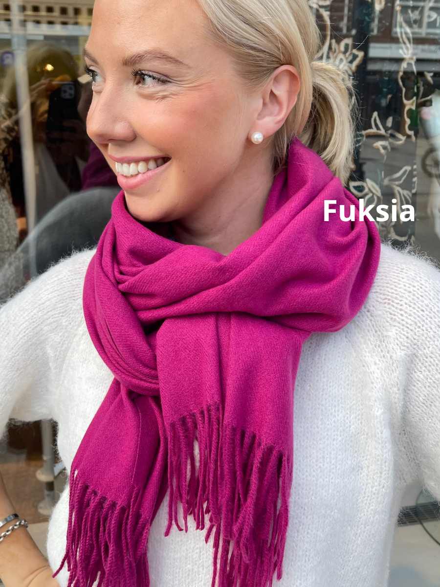 Cashmerehuivi, eri värejä