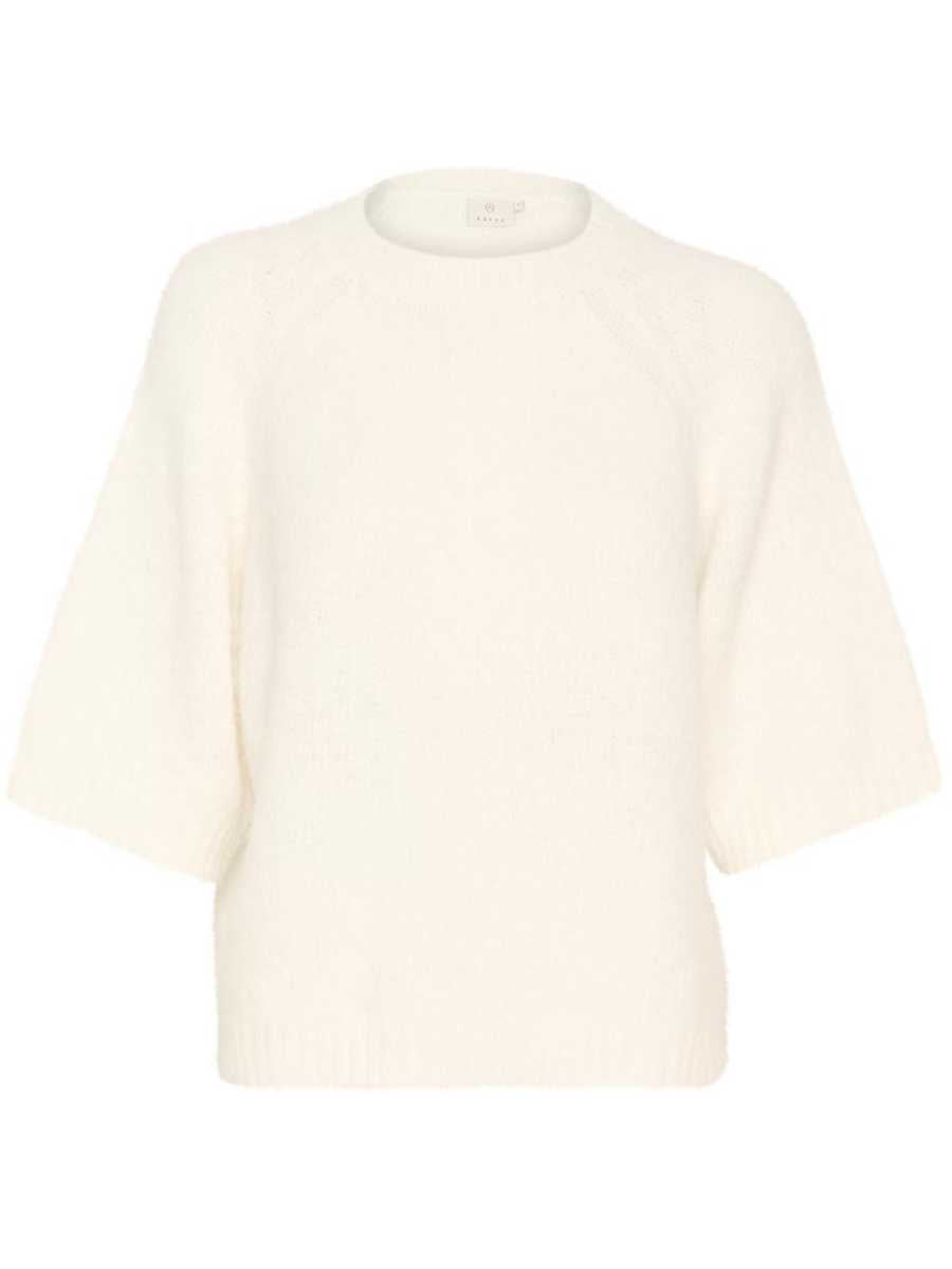 KA Emilie neulepusero, viininpunainen ja valkoinen