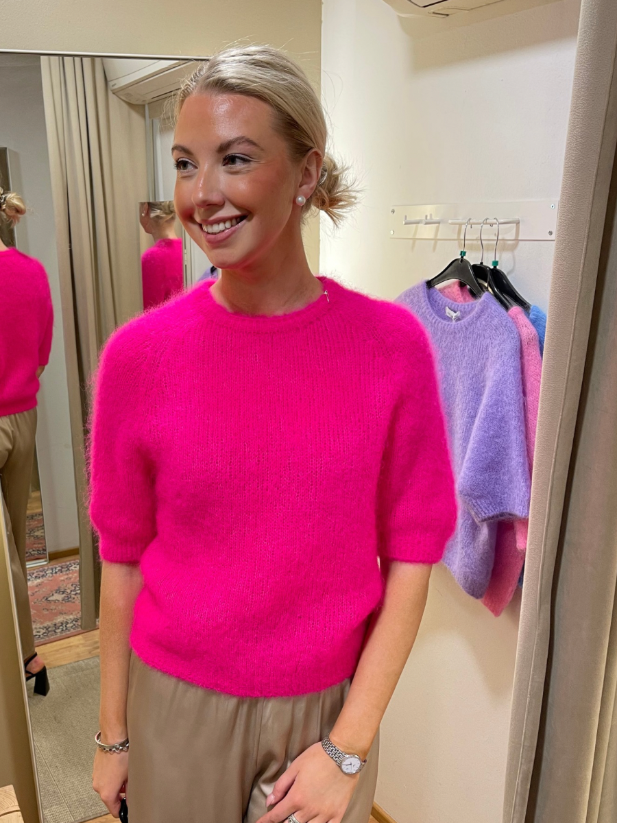 Syli mohairneule, lyhythihainen