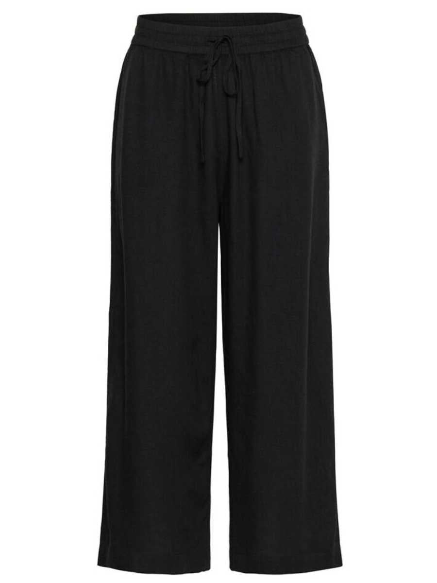 Kaffe Milia viskoosipellavahousut, eri värejä