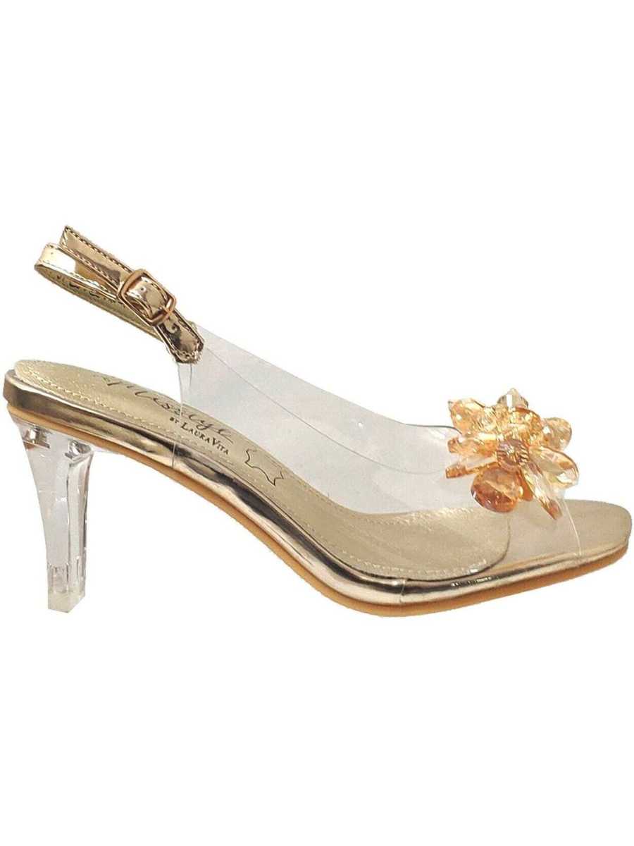 Laura Vita Mira korkokengät, kulta ja hopea