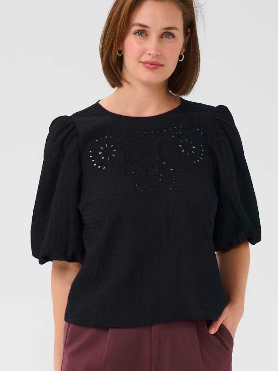 Kaffe Melani pusero, musta