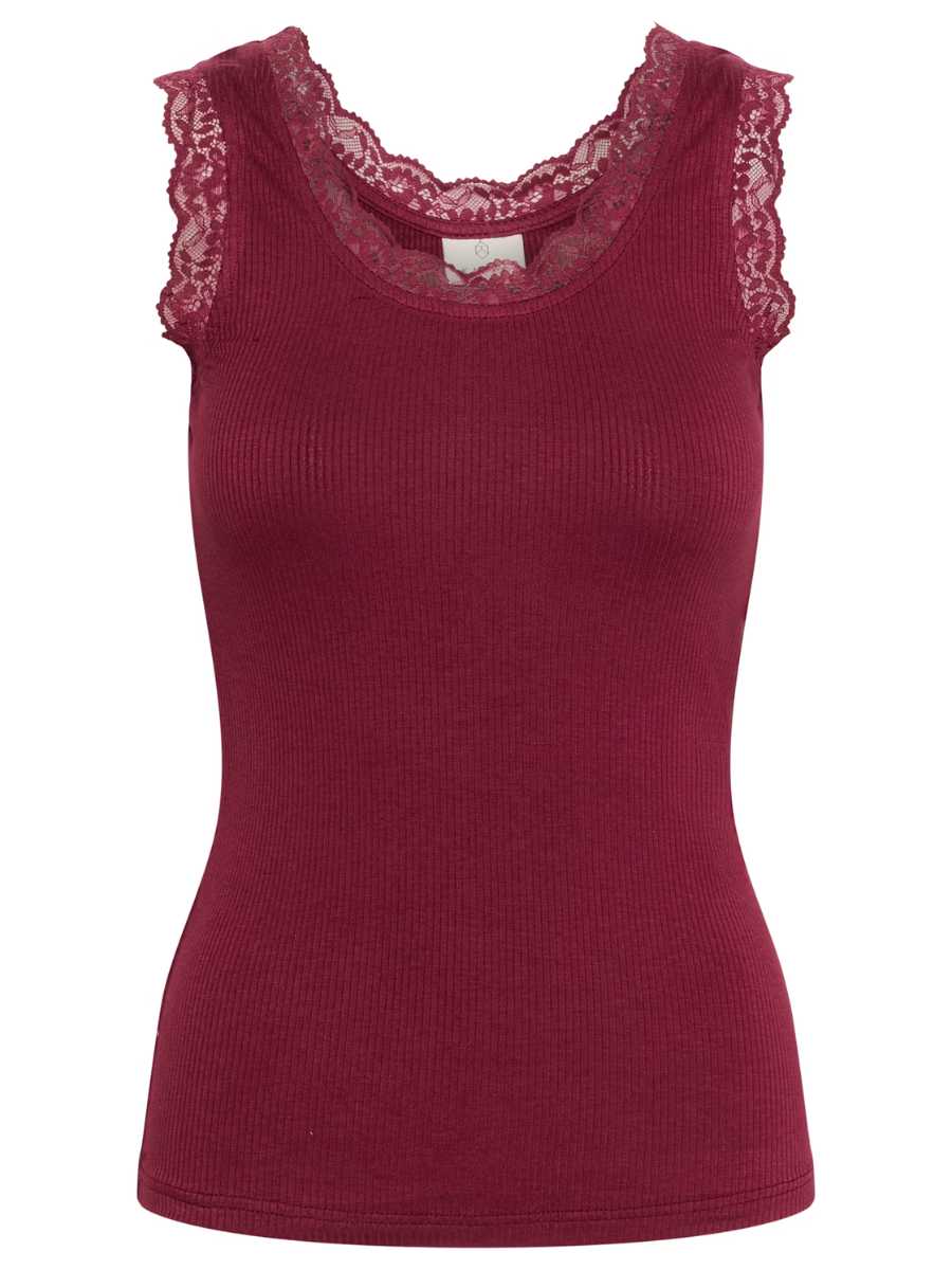 Kaffe Omi viskoositoppi, burgundy