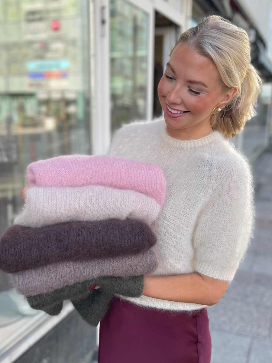 Syli mohairneule, lyhythihainen