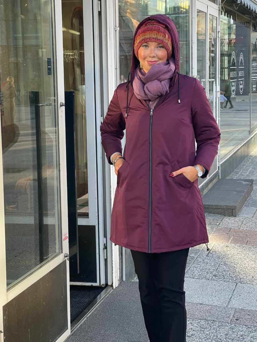 Ciso toppatakki, Burgundy