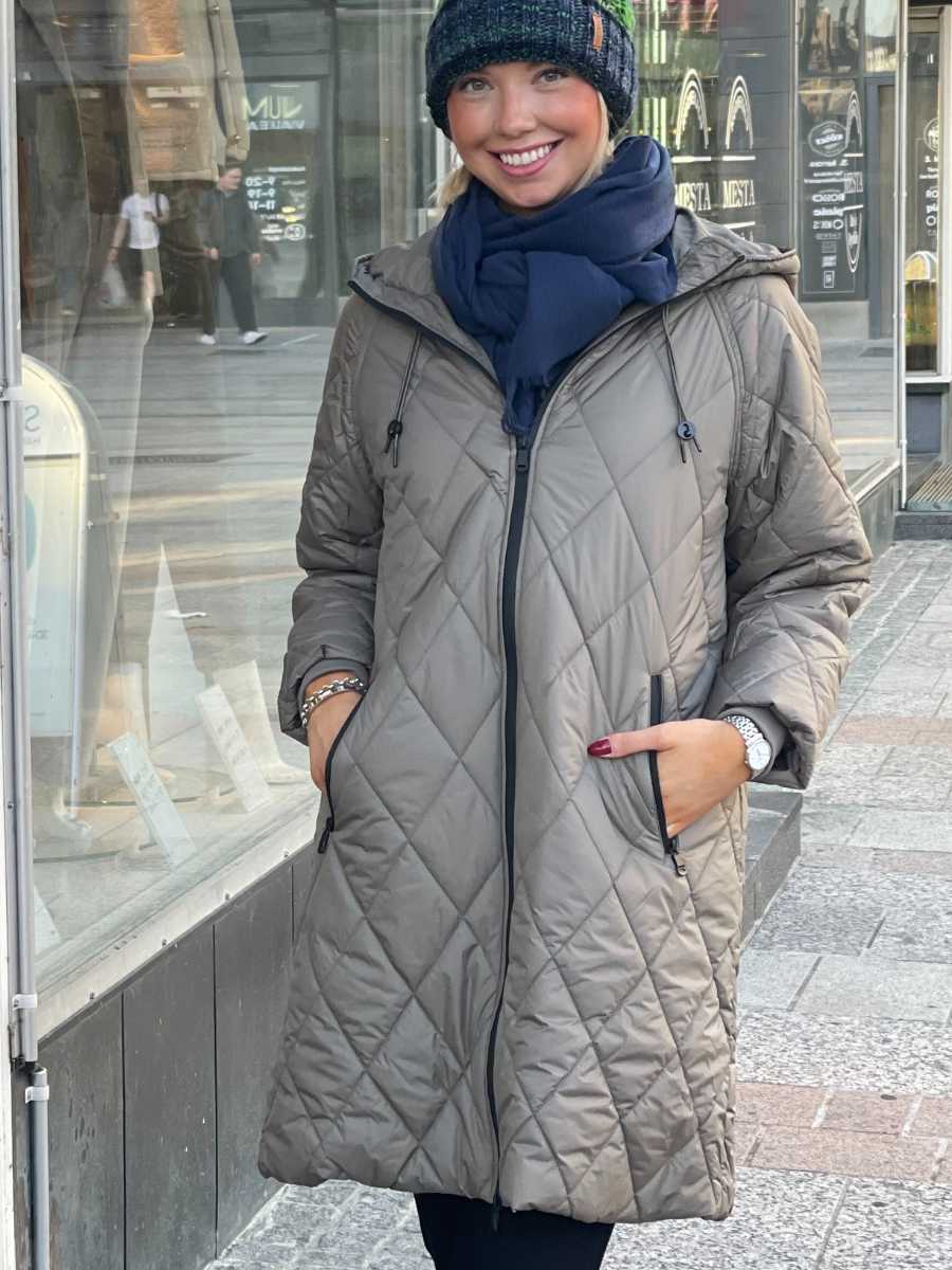 Brandtex kevyesti topattu tikkitakki 219049