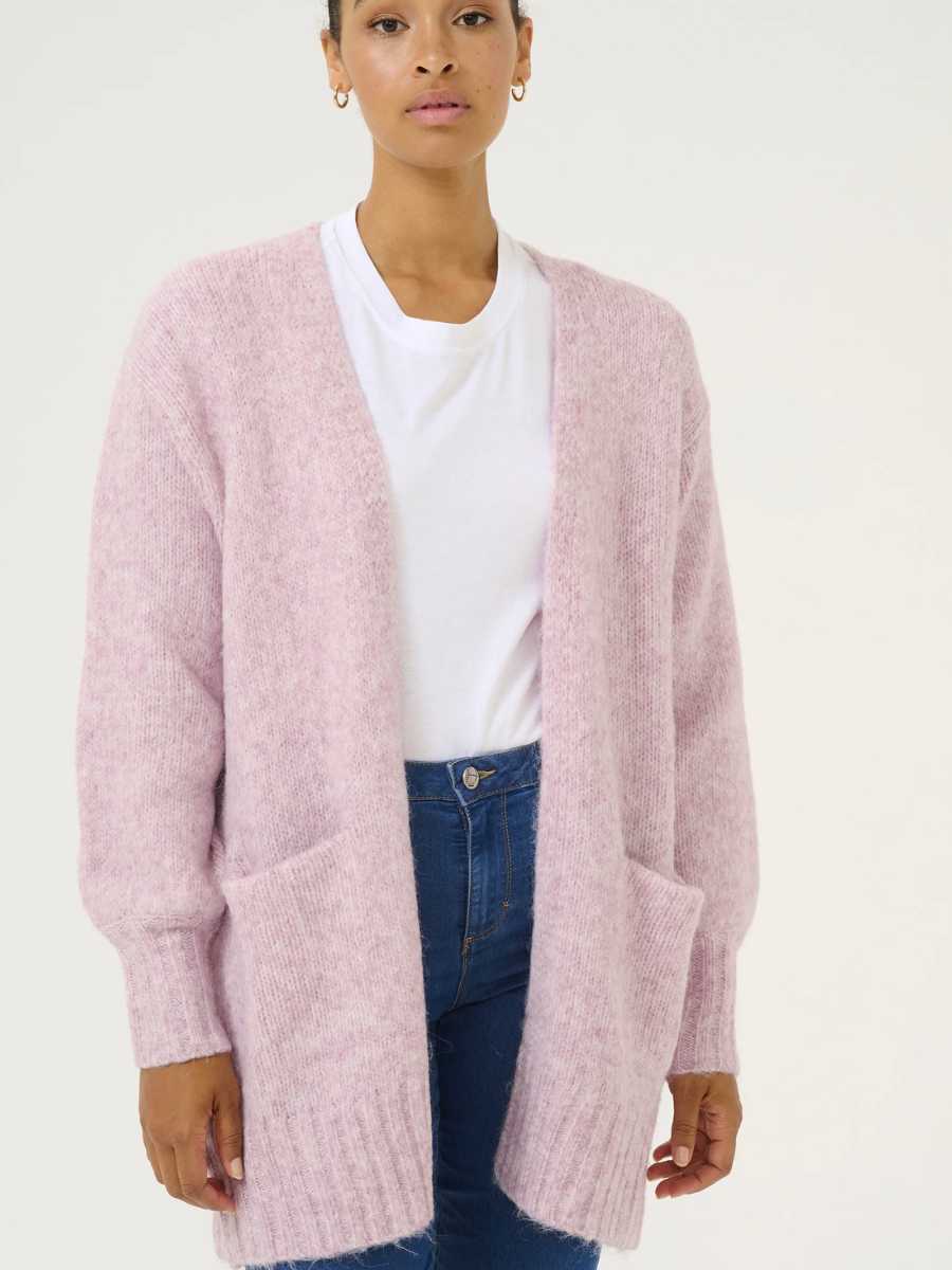 Kaffe Trina neuletakki, lila