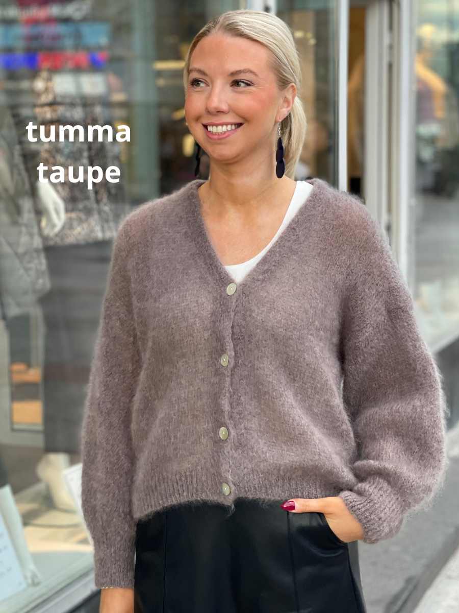 Helmi mohairneuletakki lyhyt, eri värejä