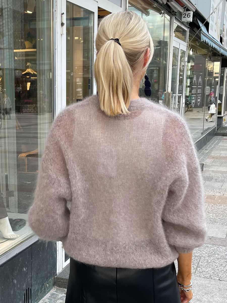 Helmi mohairneuletakki lyhyt, eri värejä