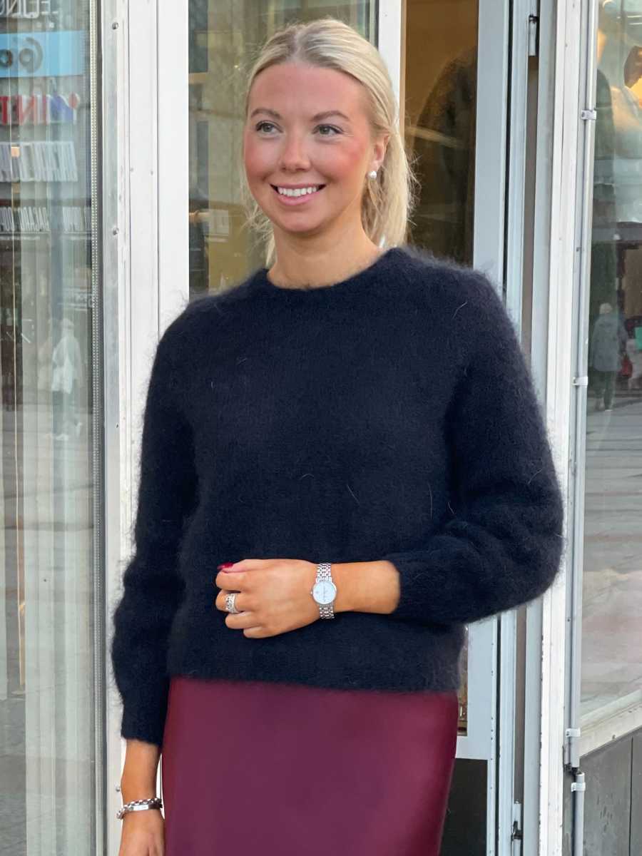 Lempi mohairneule, pitkähihainen